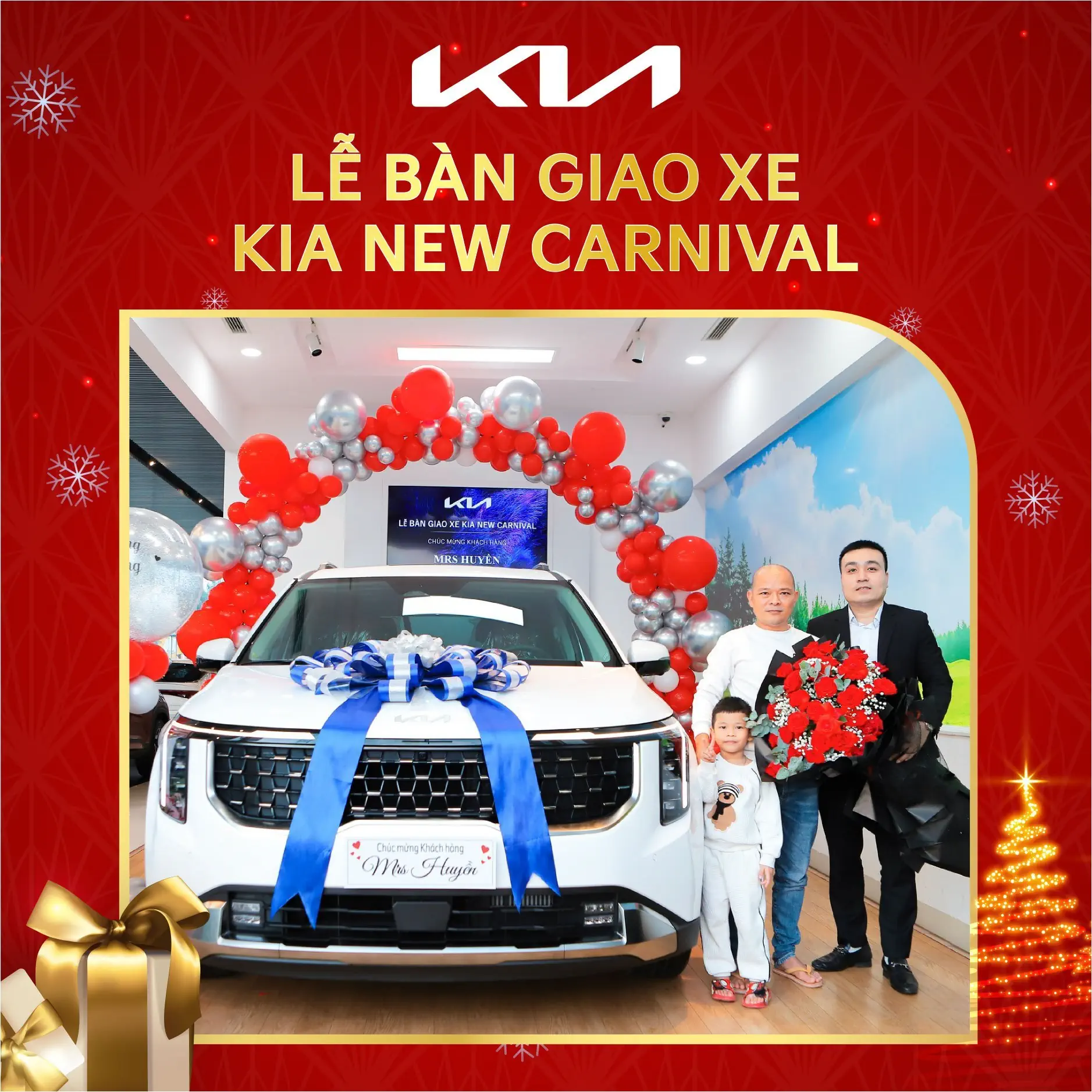 THACO AUTO QUẢNG BÌNH BÀN GIAO XE KIA NEW CARNIVAL