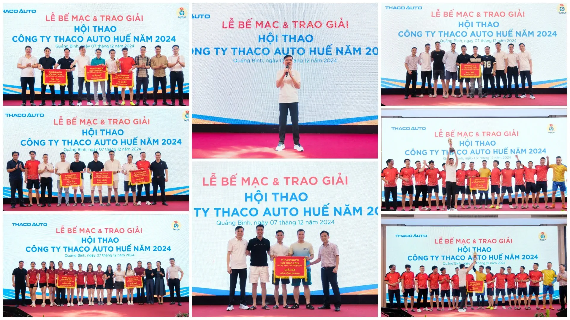 THACO AUTO Huế khép lại Hội thao năm 2024 với nhiều dấu ấn đẹp