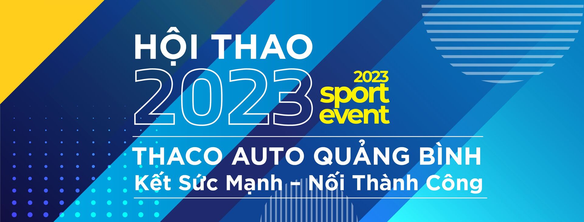 THACO AUTO QUẢNG BÌNH TỔ CHỨC THÀNH CÔNG HỘI THAO 2023