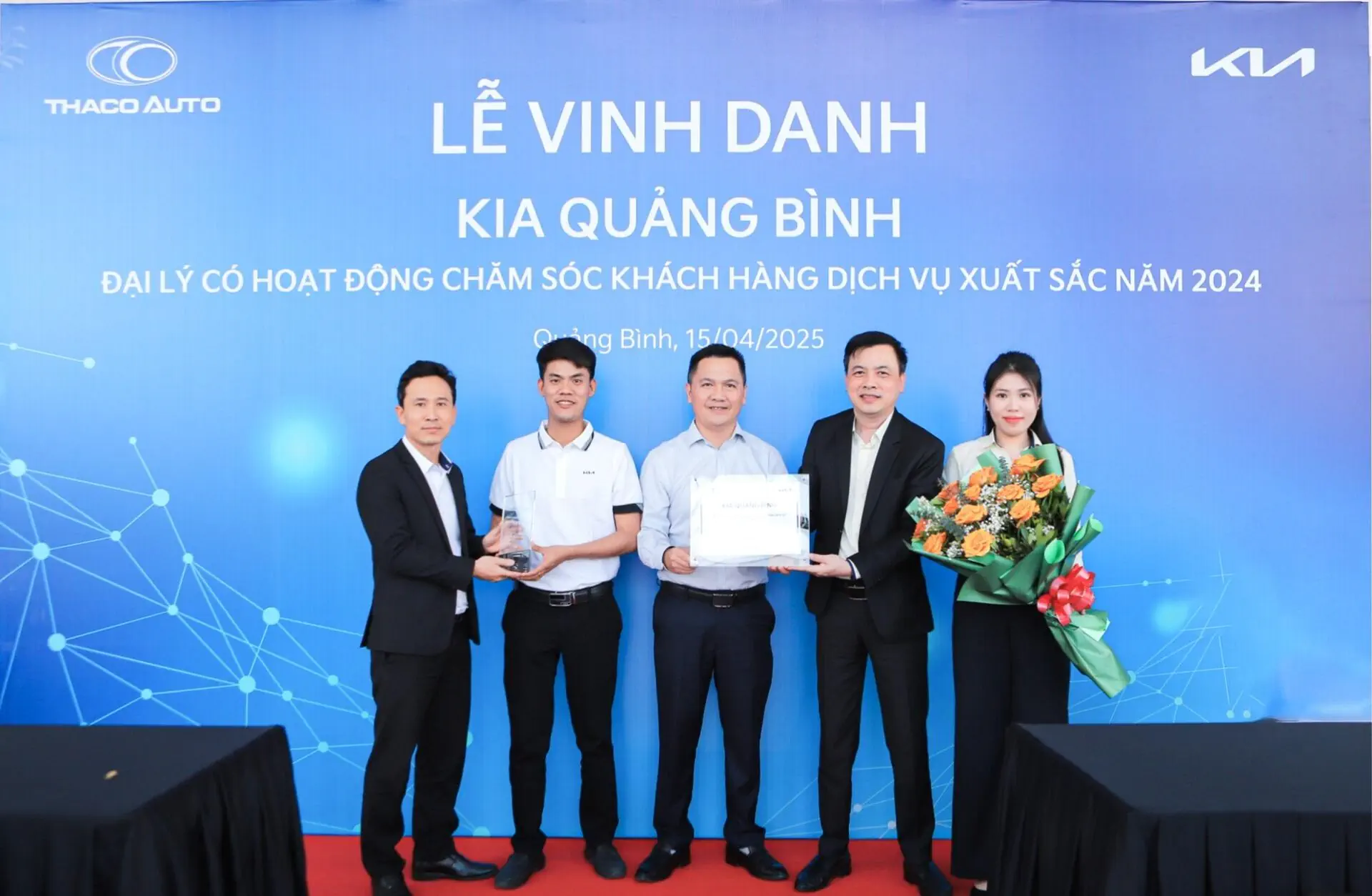 KIA QUẢNG BÌNH - ĐẠI LÝ CÓ HOẠT ĐỘNG CHĂM SÓC KHÁCH HÀNG DỊCH VỤ XUẤT SẮC NĂM 2024.