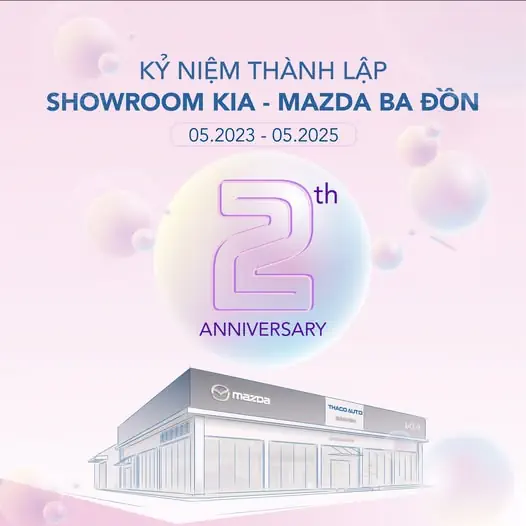 KỶ NIỆM 2 NĂM THÀNH LẬP THACO AUTO BA ĐỒN - CHI NHÁNH BA ĐỒN