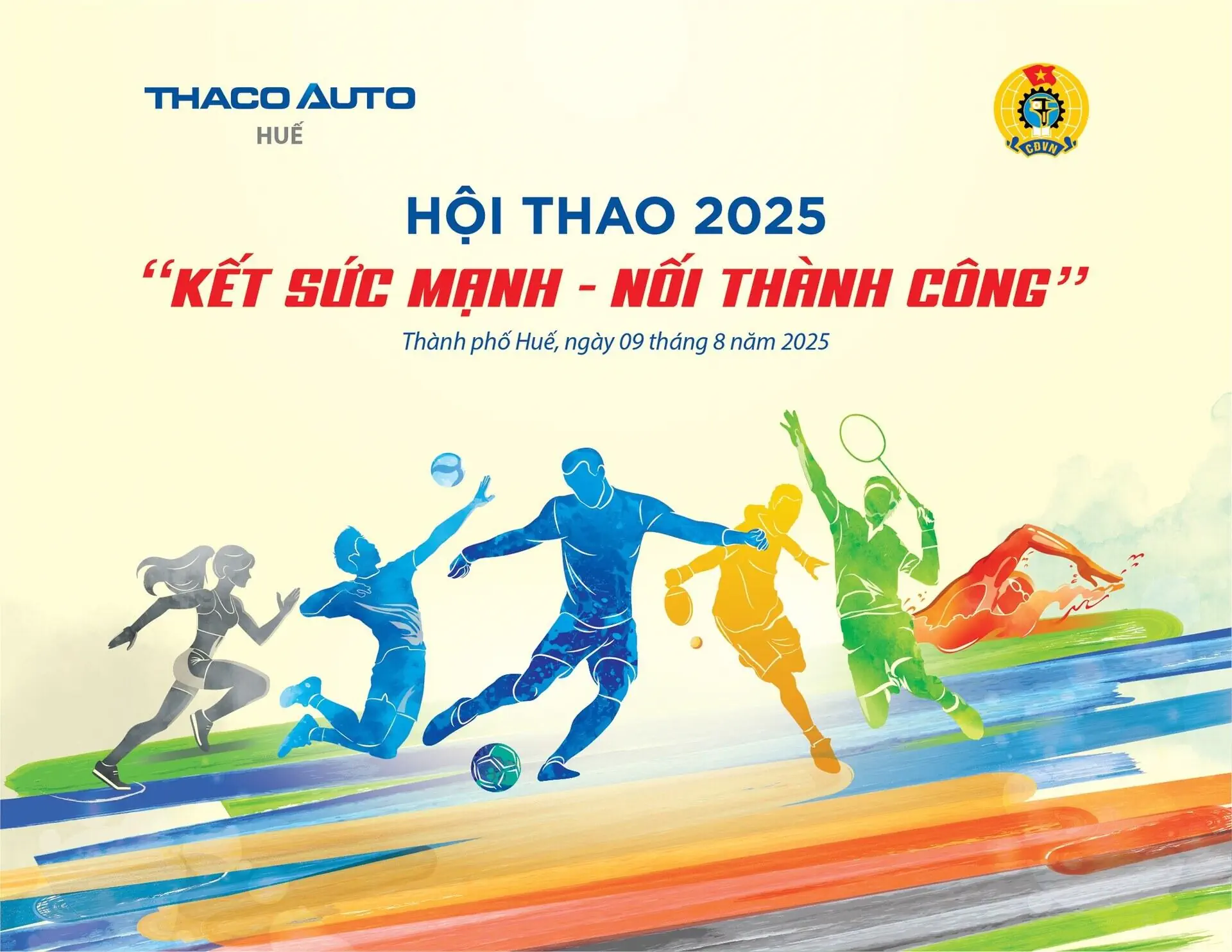 THACO AUTO Huế chính thức khai mạc Hội thao “Kết sức mạnh - Nối thành công” năm 2025.