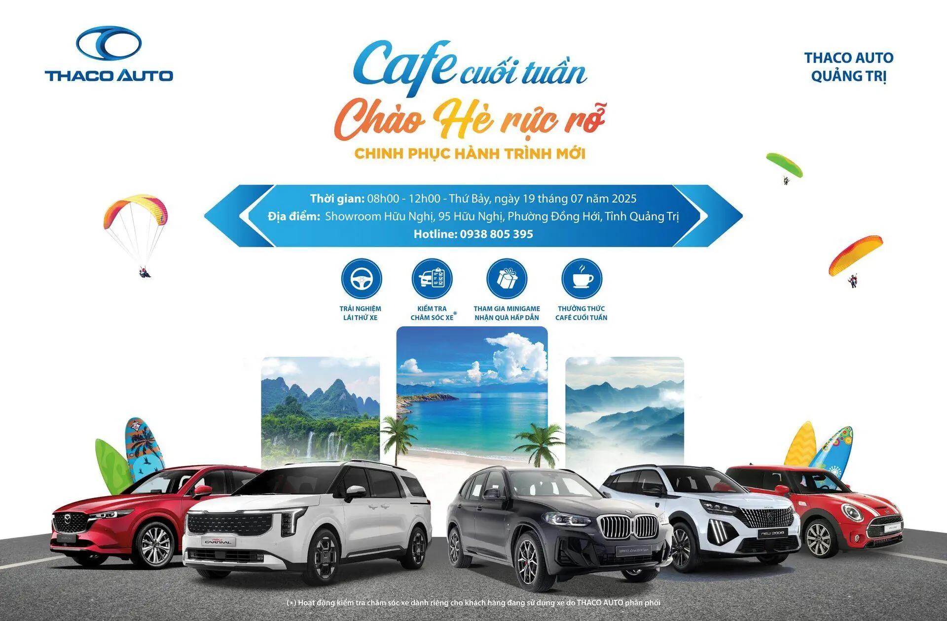 Cafe cuối tuần cùng THACO AUTO Quảng Trị :Chào hè rực rỡ - Chinh phục hành trình mới