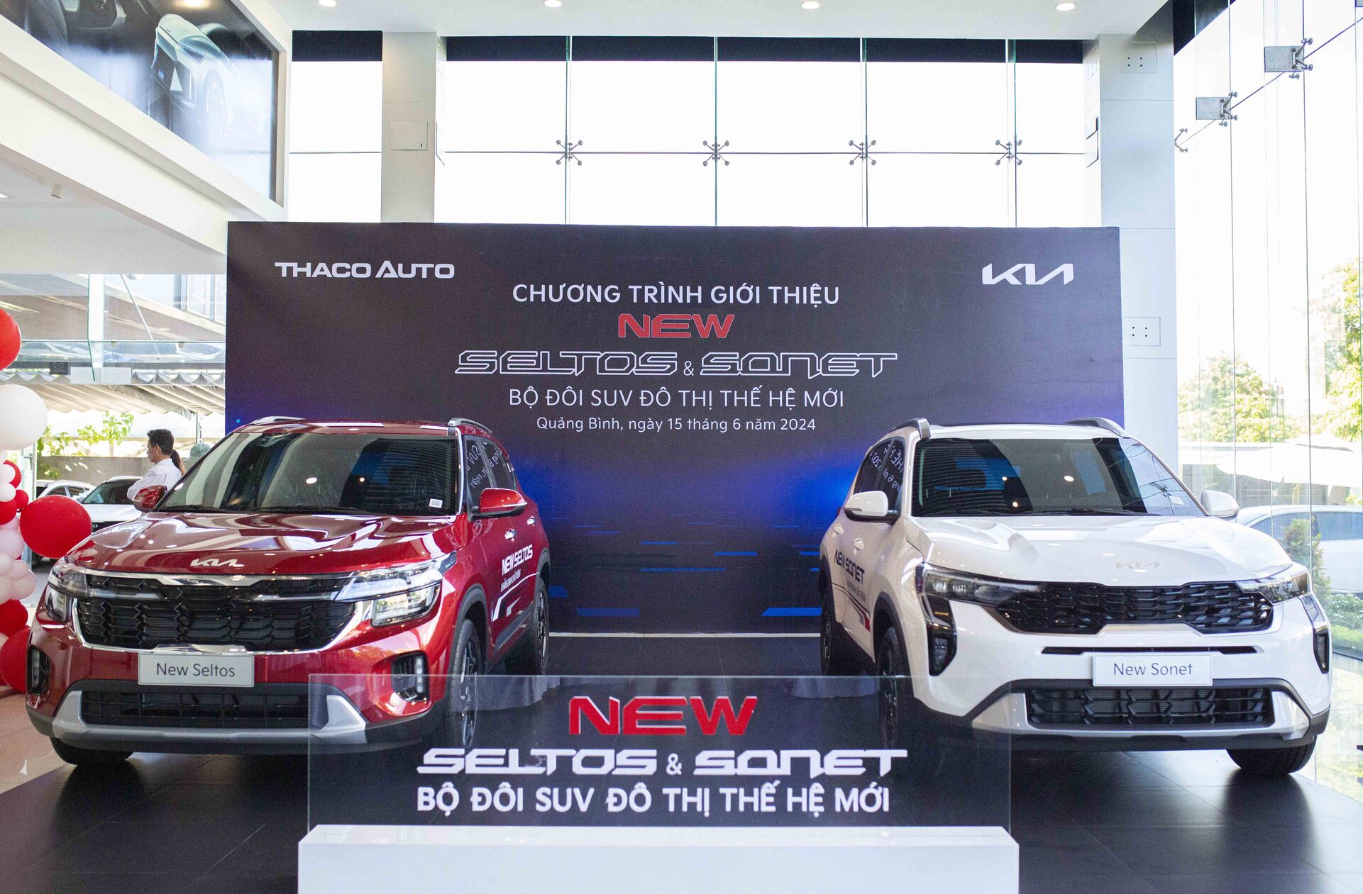 Khám phá bộ đôi SUV đô thị thế hệ mới New Seltos & New Sonet tại THACO AUTO Quảng Bình