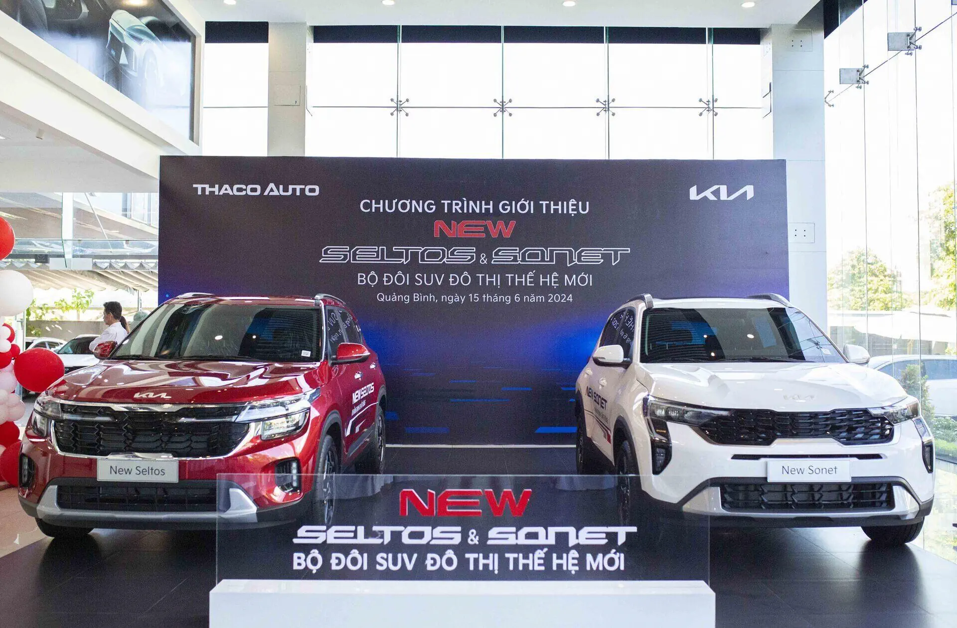 Khám phá bộ đôi SUV đô thị thế hệ mới New Seltos & New Sonet tại THACO AUTO Quảng Bình